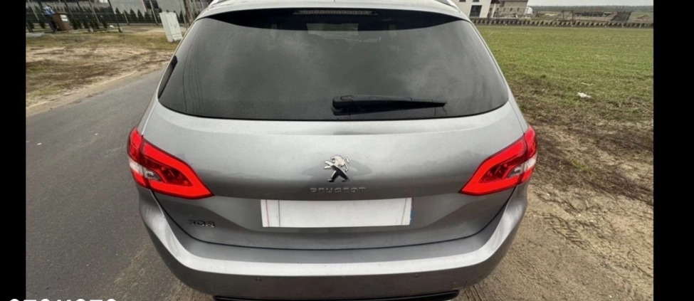 Peugeot 308 cena 33900 przebieg: 65220, rok produkcji 2019 z Konin małe 254